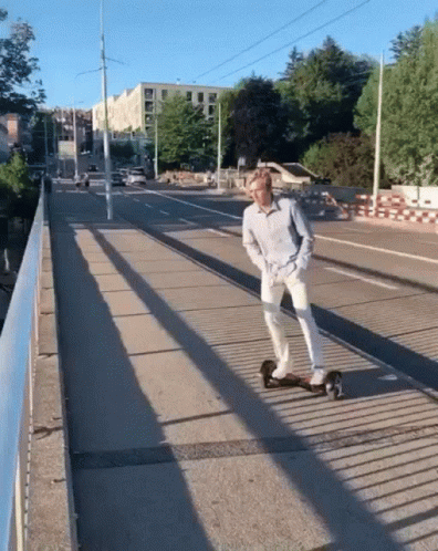 Young Boy In Gap Shirt Walking GIF