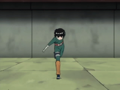 Young Boy in Green Outfit Running