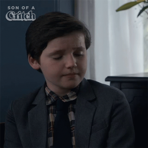 Young Boy In Suit And Tie Son Of A Critch GIF