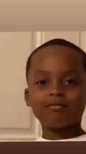 Young Boy Making Funny Face