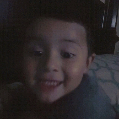 Young Boy Smiling Close Up