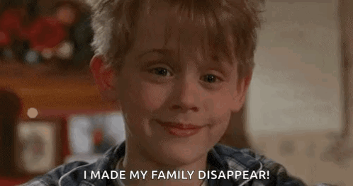 Young Boy Smiling Says I Made My Family Disappear