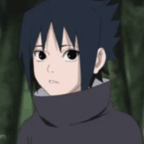 Young Boy With Black Hair Looking GIF