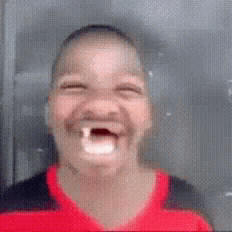 Young Boy With Missing Tooth Funny Face