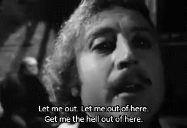 Young Frankenstein Let Me Out Of Here GIF