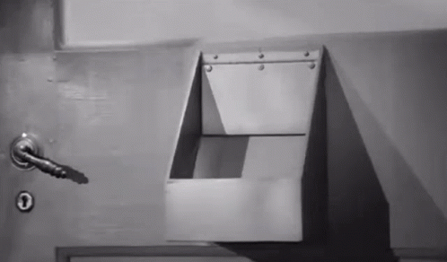 Young Frankenstein Marty Feldman's Igor Peeping GIF