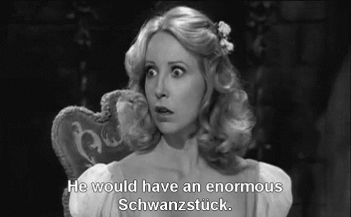 Young Frankenstein Teri Garr As Inga GIF