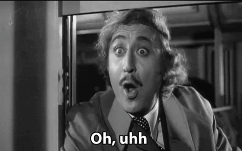 Young Frankenstein Gene Wilder No Thanks GIF