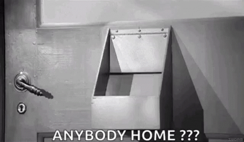Young Frankenstein Marty Feldman Peeping Anybody Home GIF