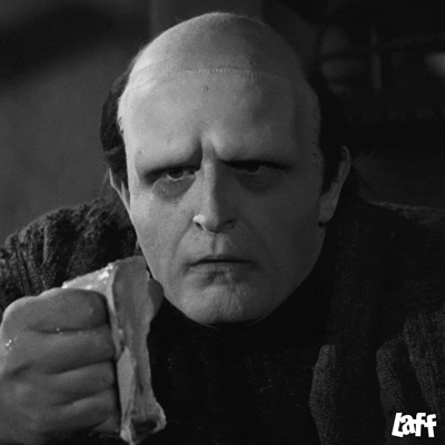 Young Frankenstein Not Again Reaction GIF