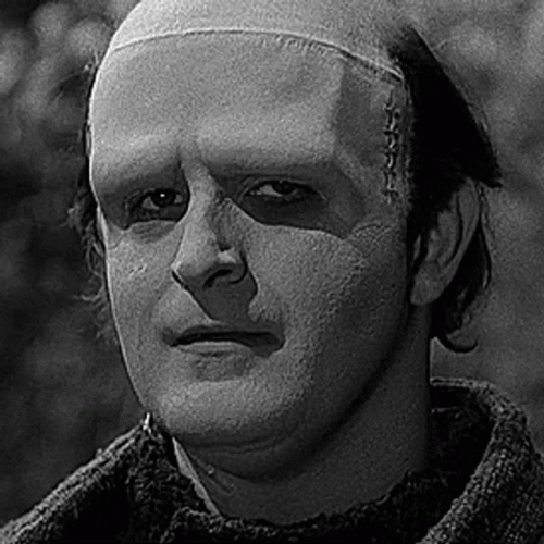 Young Frankenstein Peter Boyle Eyes Moving Around GIF