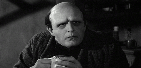 Young Frankenstein Peter Boyle Holding Mug GIF