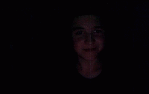 Young Gamer Protecting Eyes From Flashbang GIF