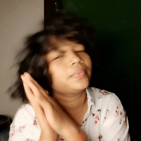 Young Girl Act Asleep GIF