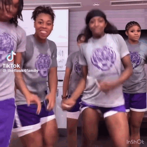 Young Girls Dancing