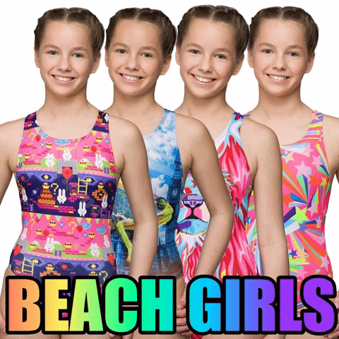 Young Girls Swimsuit GIF