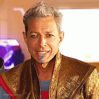 Young Jeff Goldblum Marvel GIF