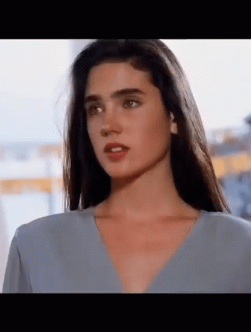 Young Jennifer Connelly GIF