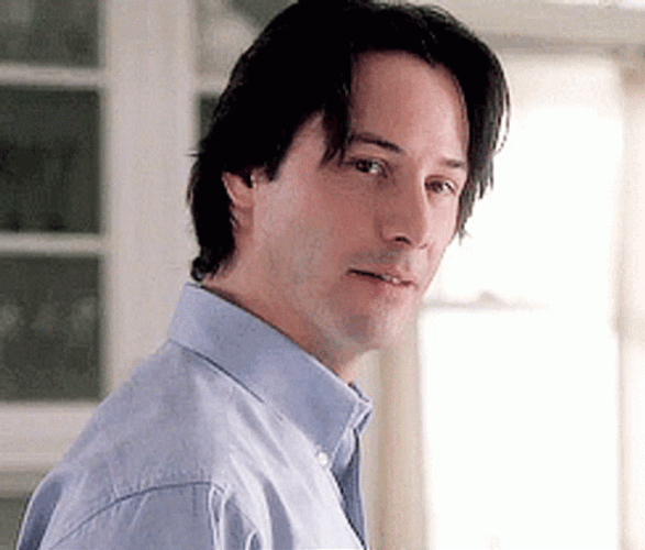 Young Keanu Reeves GIF