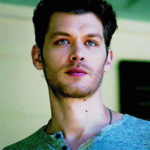 Young Klaus Mikaelson Smiling Gently GIF