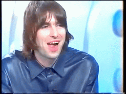 Young Liam Gallagher Speaking GIF