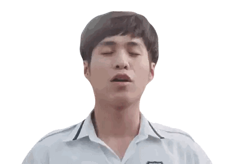 Young Man Blowing Kiss