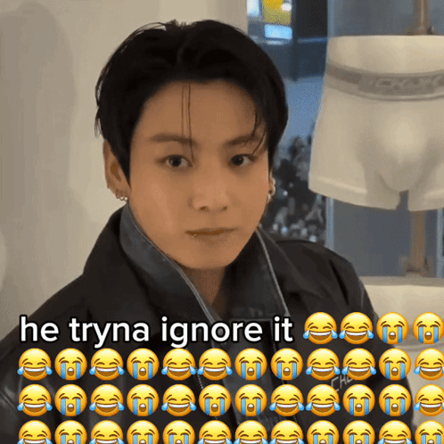 Young Man He Tryna Ignore It GIF