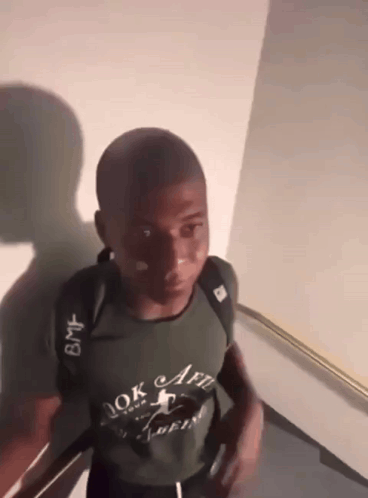 Young Man In Ok Apparel Shirt GIF