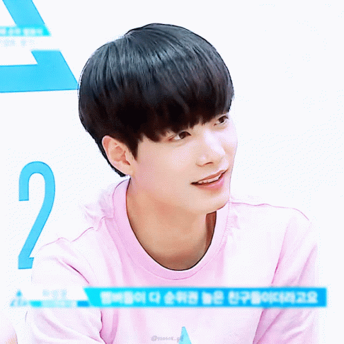 Young Man In Pink Shirt Number 2 GIF
