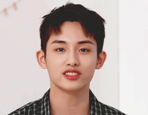 Young Man in Plaid Shirt