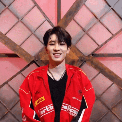 Young Man in Red Jacket Ruine