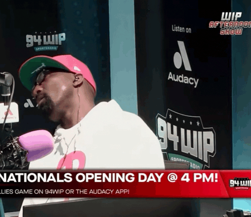 Young Man In Red Plaid Making Peace Sign GIF