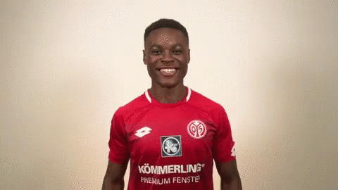 Young Man In Red Shirt Saying Kommerling GIF