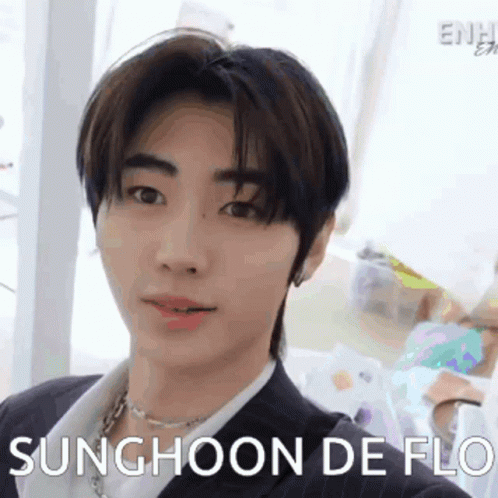 Young Man in Suit Taking Selfie Sunghoon De Flo
