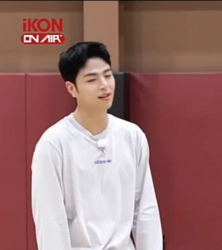Young Man In White Adidas Shirt Ikon On Air GIF