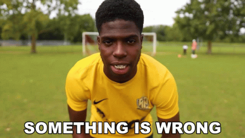 Young Man In Yellow Shirt Saying Something Is Wrong GIF