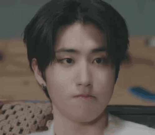 Young Man Making Funny Face GIF