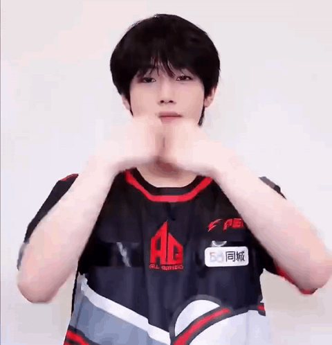 Young Man Making Funny Face GIF