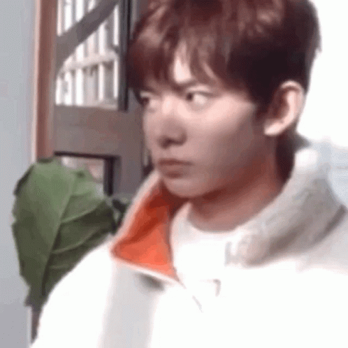Young Man Making Funny Face
