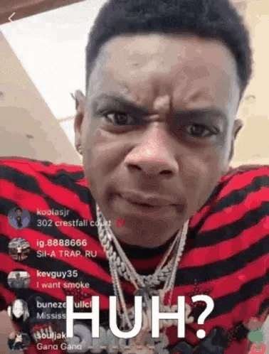 Young Man Making Funny Face GIF