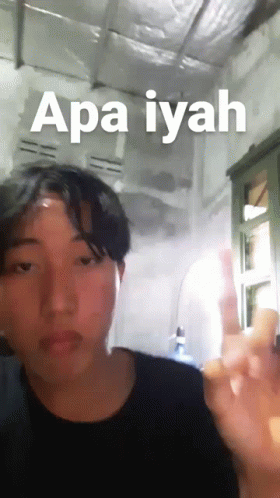 Young Man Peace Sign Apa Iyah GIF
