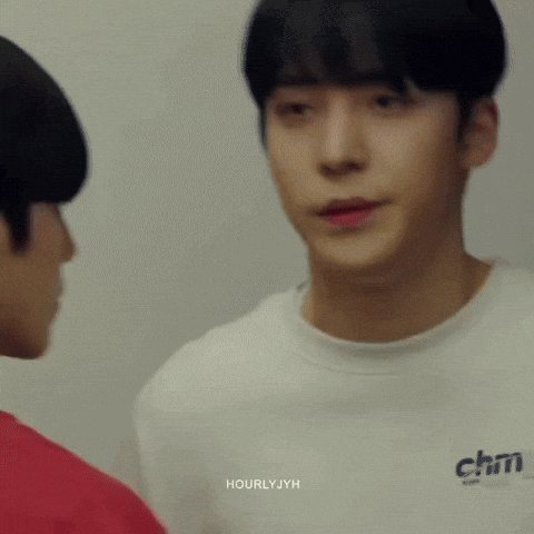 Young Man's Face With Hourlyjyh GIF