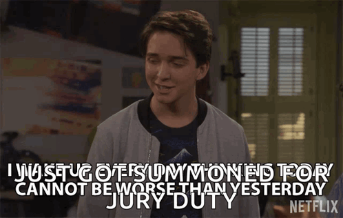 Young Man Saying Just Go Off Summoned For Cannot Be Worse Than Yesterday