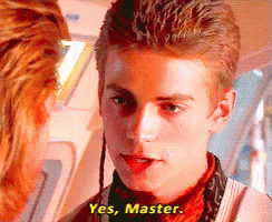 Young Man Says Yes Master to Woman
