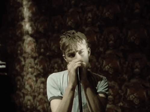 Young Man Singing Woo-Hoo GIF