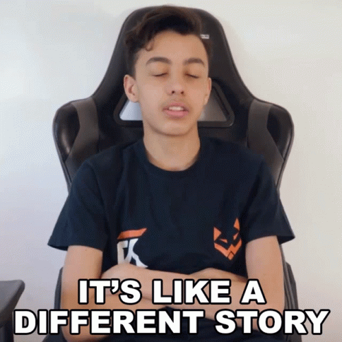 Young Man Sitting With Eyes Closed GIF