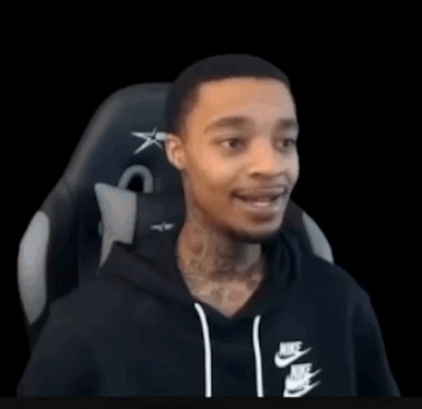 Young Man Smiling In Black Hoodie GIF