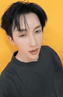 Young Man Taking Selfie GIF