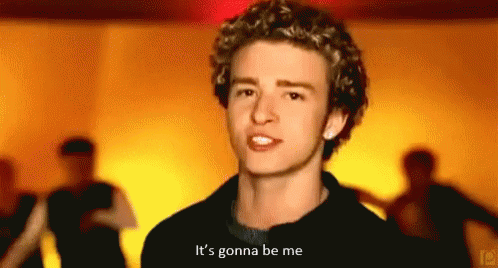 Young Man With Curly Hair Says Gonna Be Me GIF