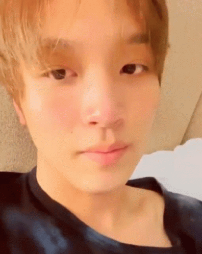 Young Man With Eyes Closed And Mouth Open GIF